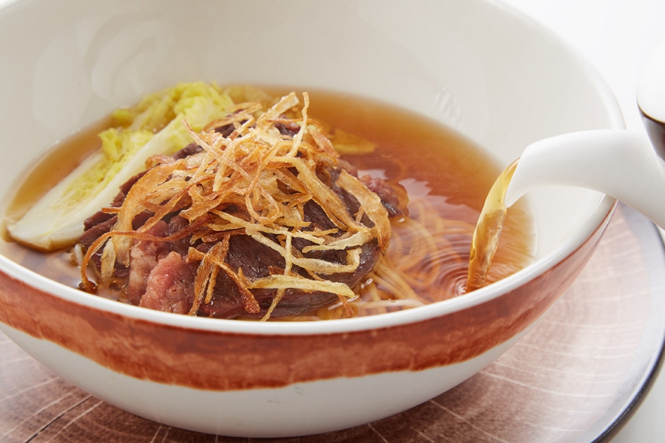 全台唯一「法式牛腱風味麵」　只有楓橋餐廳才吃得到