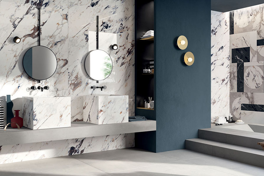 高擬真紋路磁磚　來自義大利的珍稀石紋