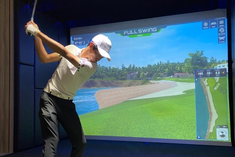 全台首創！優漾複合運動會館引進老虎伍茲代言高爾夫模擬系統